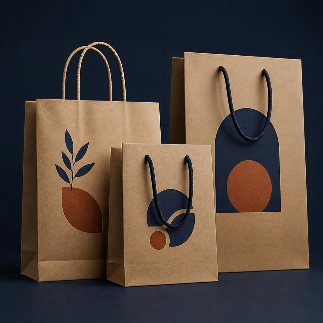 Bolsas de papel kraft personalizadas